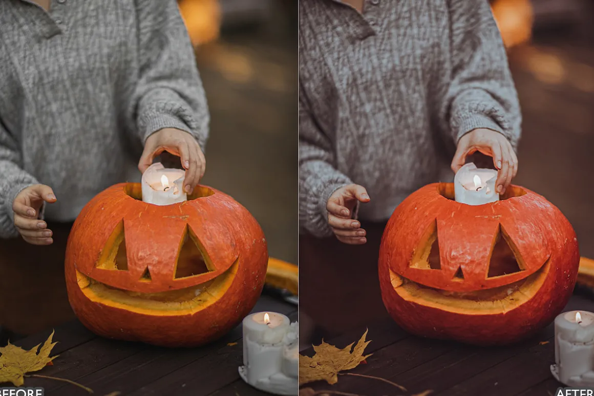Halloween Fall Lightroom Presets