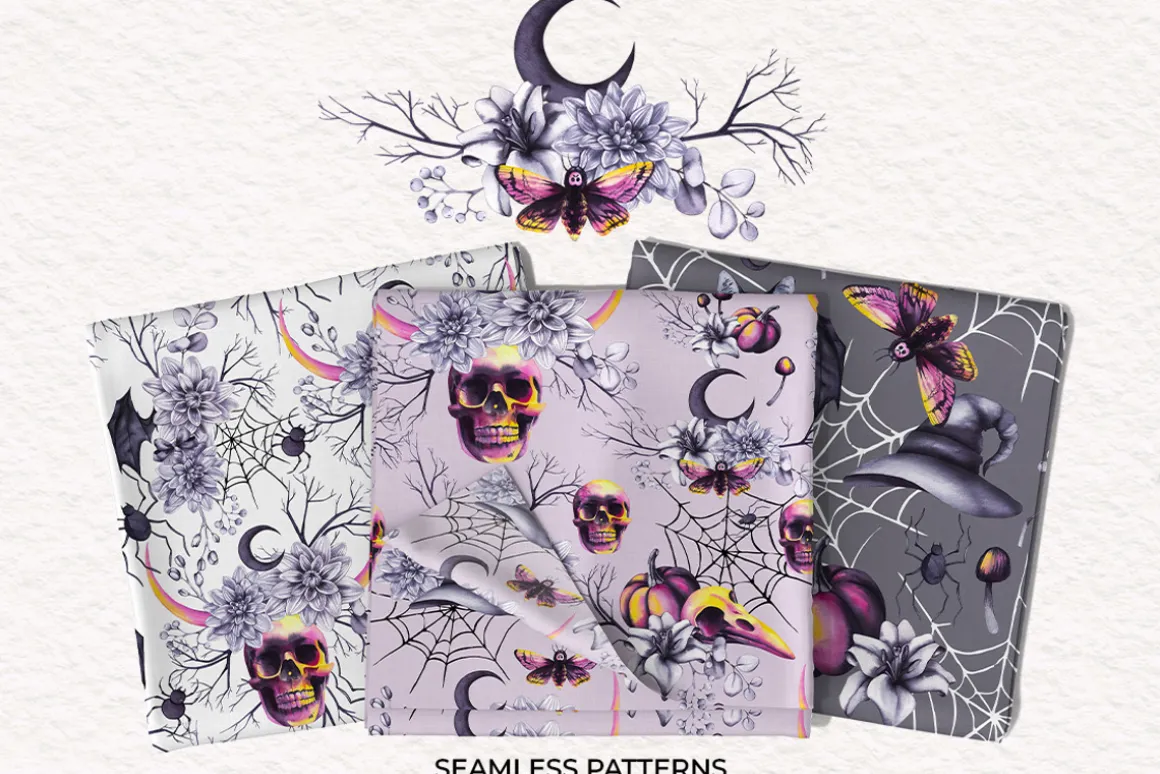 Halloween Mystic Watercolor