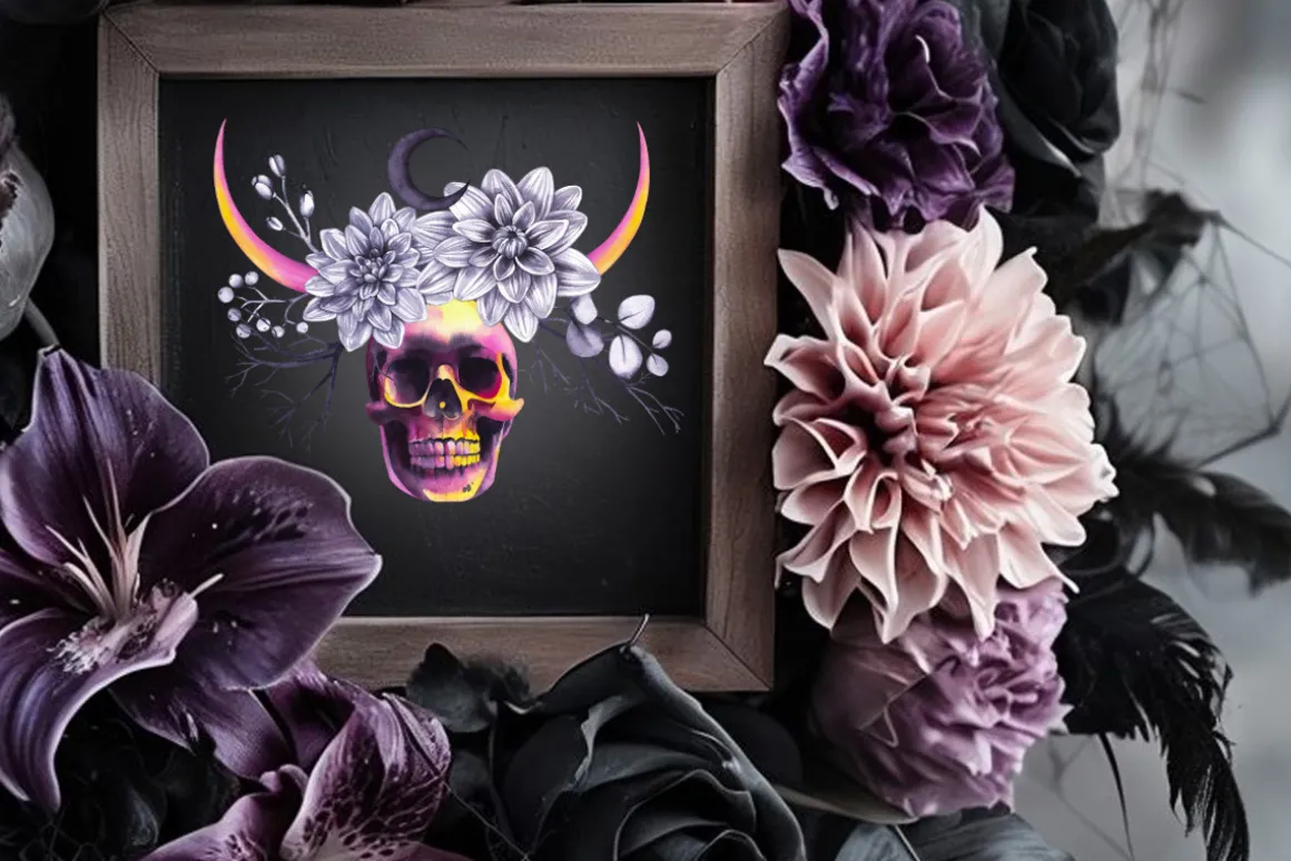 Halloween Mystic Watercolor