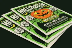 Halloween Night Party Flyer Template