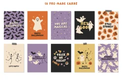 Halloween Party - Cards & Patterns