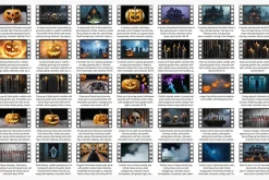 Halloween Video Backgrounds Pack