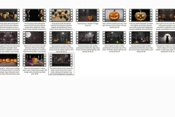 Halloween Video Backgrounds Pack