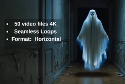 Halloween Video Backgrounds Pack