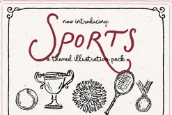Hand Drawn Sports Illustrations