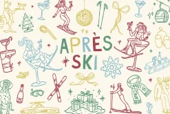 Hand-drawn Après-Ski Clipart Bundle