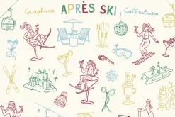 Hand-drawn Après-Ski Clipart Bundle