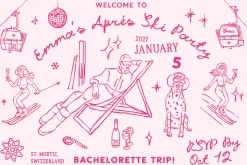 Hand-drawn Après-Ski Clipart Bundle