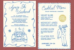 Hand-drawn Après-Ski Clipart Bundle