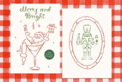 Hand Drawn Christmas Quirky Clipart