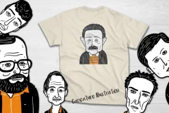 Hand drawn diverse faces