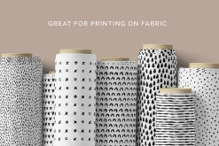 24 Hand Drawn Seamless Patterns