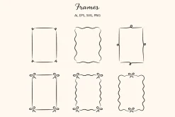 Hand Drawn Spring Illustration set