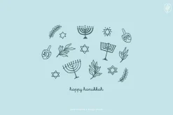 Hand-Drawn Winter Holiday Icons