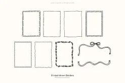 Hand-Drawn Winter Holiday Icons