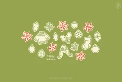 Hand-Drawn Winter Holiday Icons