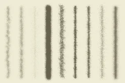 handmade texture vector brushes