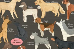47 Hand Painted Dogs