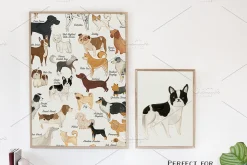 47 Hand Painted Dogs