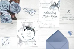 Hand-Painted Fantasy Clipart Set