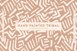 Hand Painted Tribal