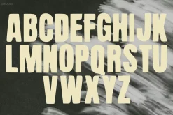 Handric - Bold & Rough Sans Serif