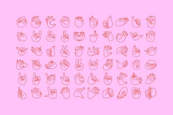 Hands, vector illustrations