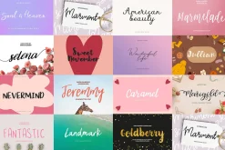Handwritten Font Bundle super sale!