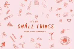 Handwritten Font + Hand Drawn Icons