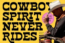 Haose Rodeko Western Slab Serif
