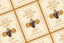 Happy Anniversary - Flyer