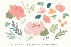Happy Easter! Cute vector collection
