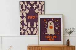 Happy Halloween art set