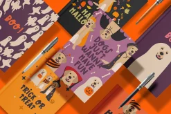 Happy Halloween art set
