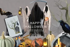 Happy Halloween - holiday clipart