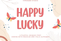 Happy Lucky - Bold Display