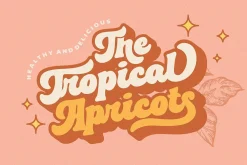 Happy Monday - Retro Groovy Fonts