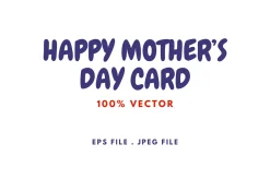 Happy Mothers Day Card