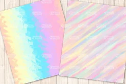 Happy Place - Rainbow textures