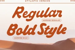 Hardine Nostalgic Script