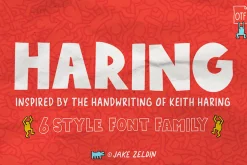 Haring Font Family
