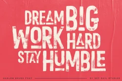 Harlem Brush Font