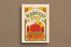 Harvest Festival Event Flyer
