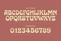 Harvest Typeface
