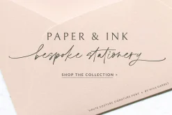 HauteCouture Handwritten Script Font