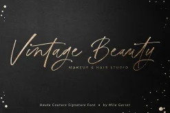 HauteCouture Handwritten Script Font