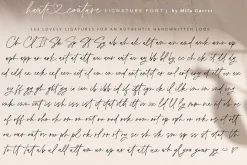 HauteCouture Handwritten Script Font