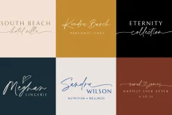 HauteCouture Handwritten Script Font