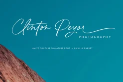 HauteCouture Handwritten Script Font