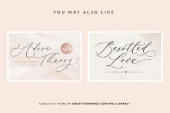 HauteCouture Handwritten Script Font